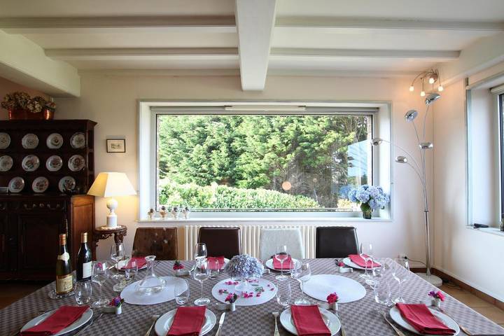 Gîte pour 9 personnes, avec terrasse et jardin, animaux acceptés dans Port Du Hable Omonville La Rogue - 2