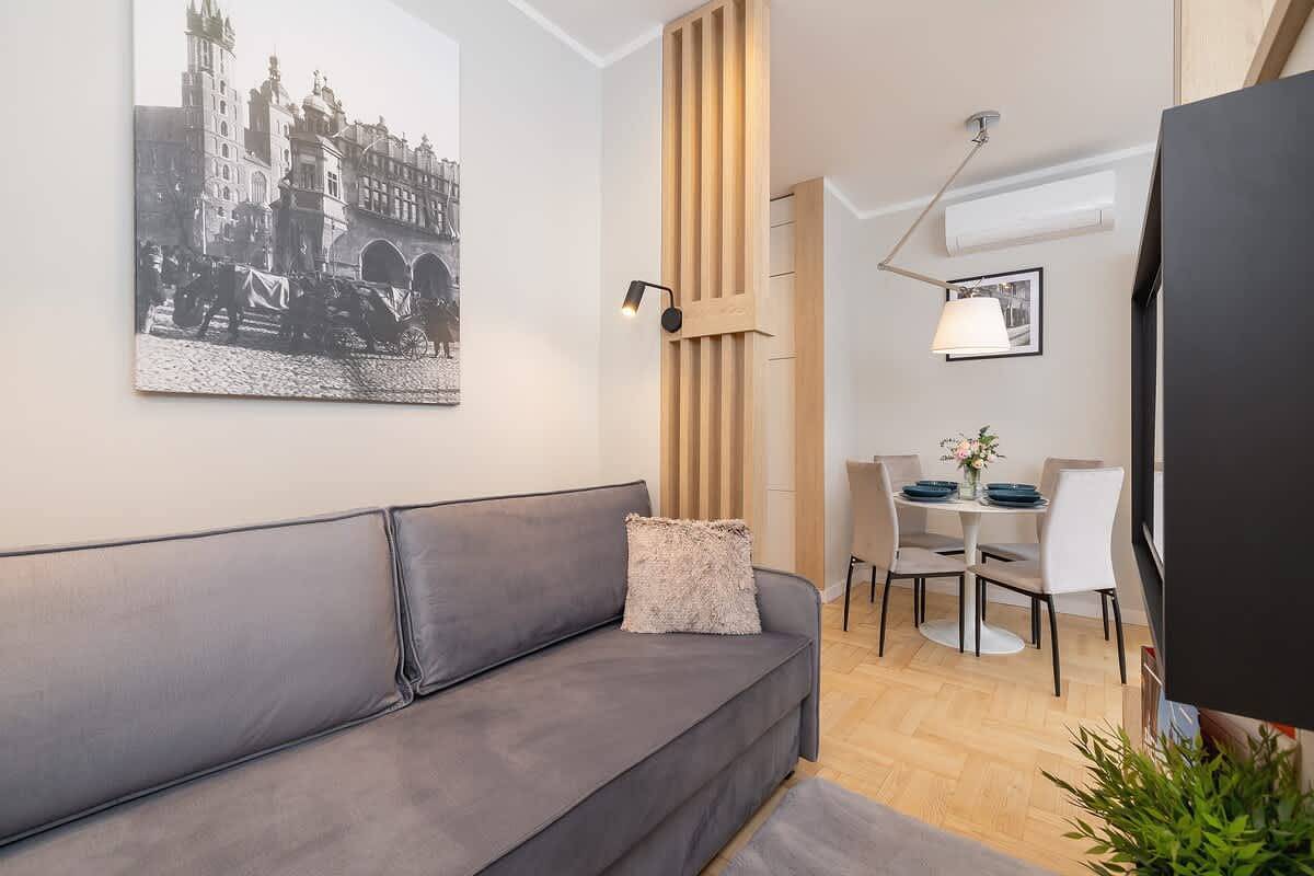 Apartamento de férias inteiro, Cozy Studio | In the Heart of Kazimierz, Close to Wawel Castle in Kazimierz, Cracóvia