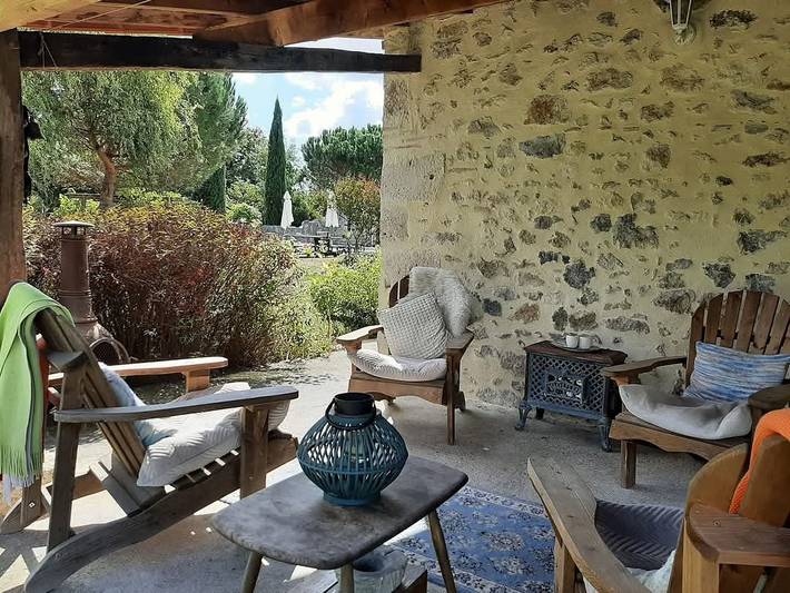 Gîte pour 6 personnes, avec jardin et piscine, animaux acceptés à Casteljaloux - 3