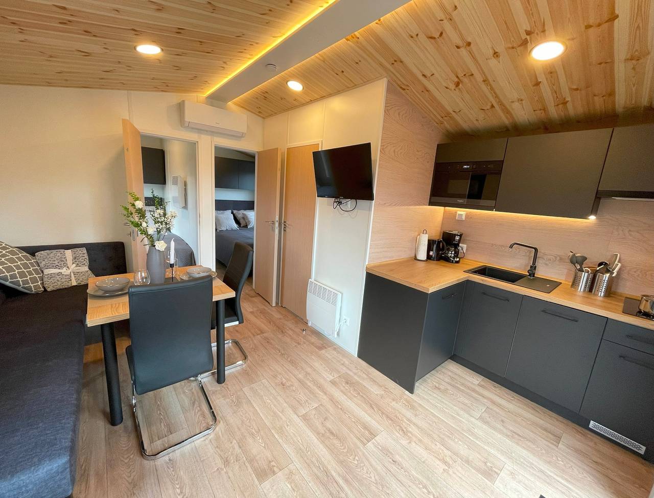 Naab Chalet 10 in Nabburg, Naturpark Oberpfälzer Wald