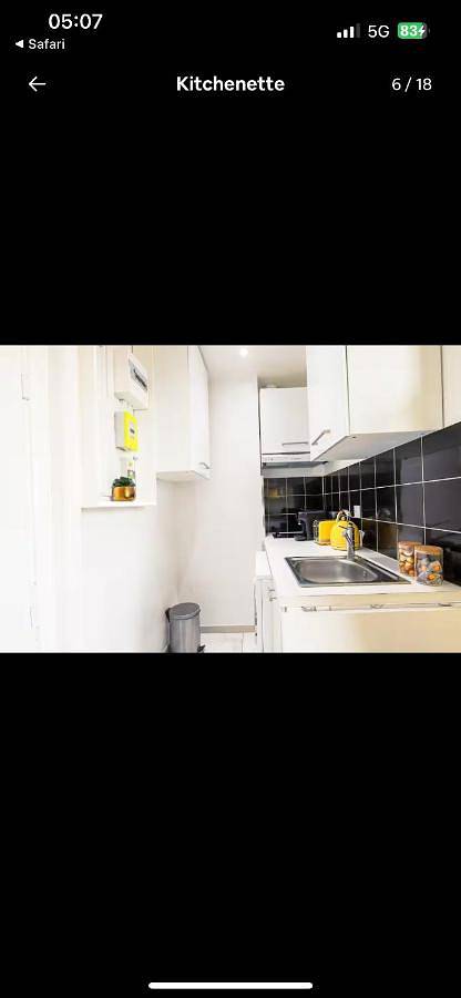 Appartement de vacances pour 2 personnes, avec vue à Romainville