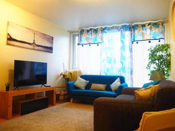 Gîte pour 4 personnes, avec balcon à Le Pecq
