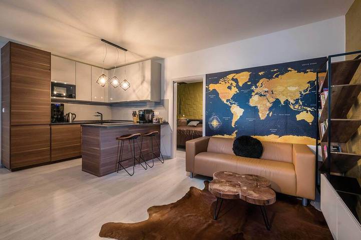 Ferienwohnung für 5 Personen, mit Sauna und Balkon in Donovaly