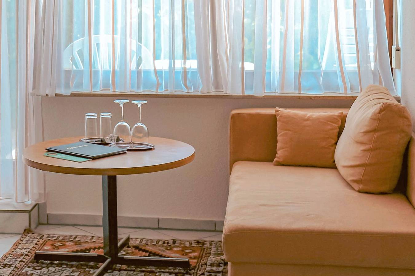 Zimmer 'Doppelzimmer 2' mit Privatterrasse und Wi-Fi in Wasserburg (Bodensee), Bayerisch Schwaben