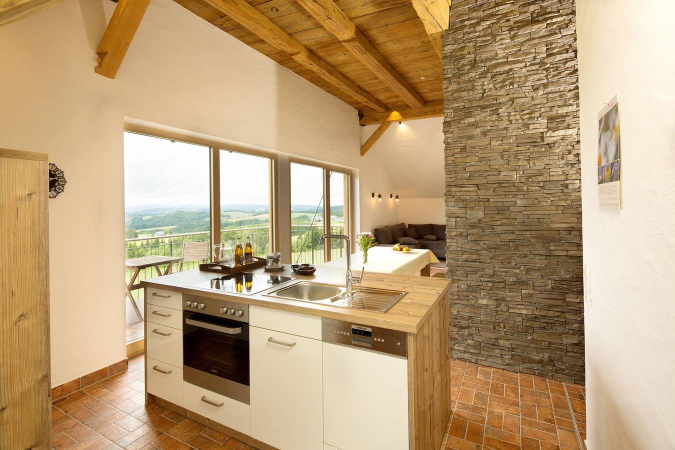 Ganze Wohnung, Ferienwohnung 'Dubeschlag' mit Bergblick, Gemeinschaftsgarten und Wi-Fi in Suedlicher Schwarzwald, St. Märgen