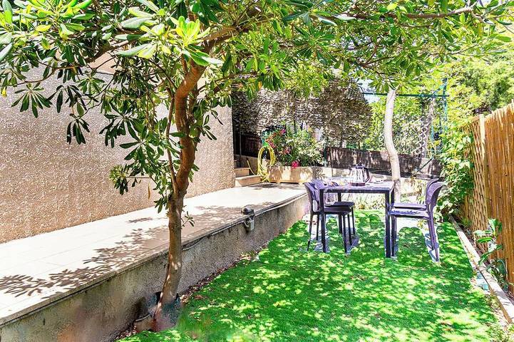 Apartamento de vacaciones para 4 personas, con jardín y balcón - 1