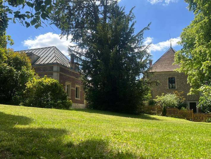Maison de vacances pour 10 personnes, avec vue ainsi que jardin et sauna