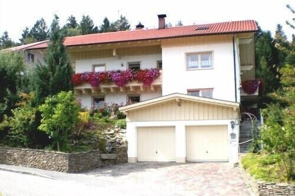 Ganze Wohnung, Ruhige Lage Panoramablick Rad-Wanderwege familienfreundl. Garten Terrasse in Prackenbach, Ostbayern