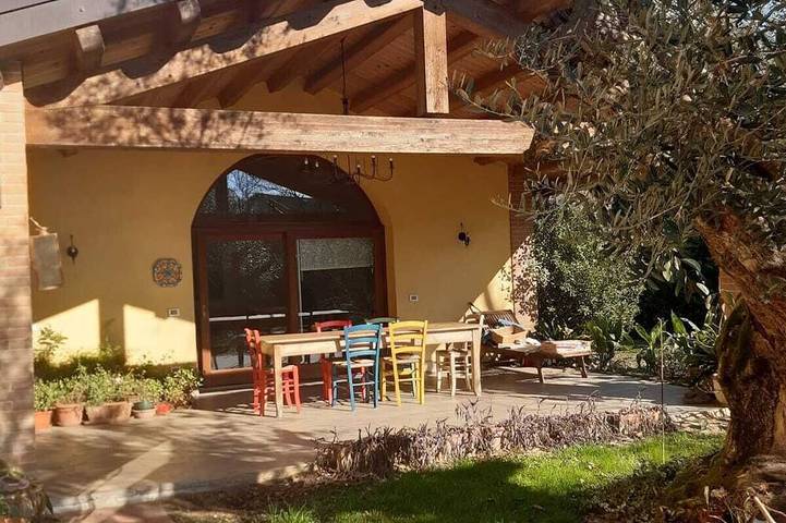 Ferienhaus für 4 Personen, mit Garten