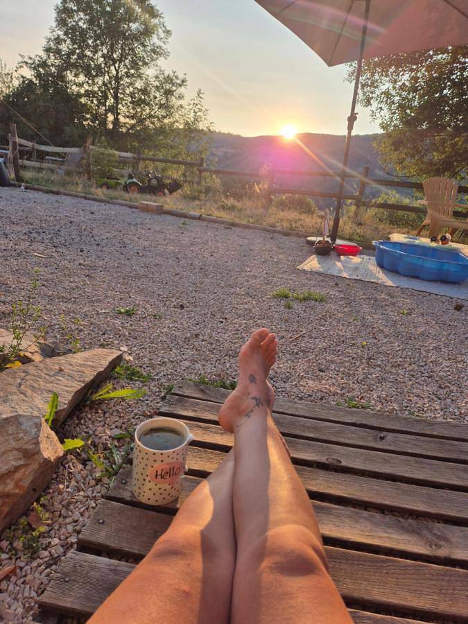 Gîte pour 6 personnes, avec Terrasse et Vue à Thiézac