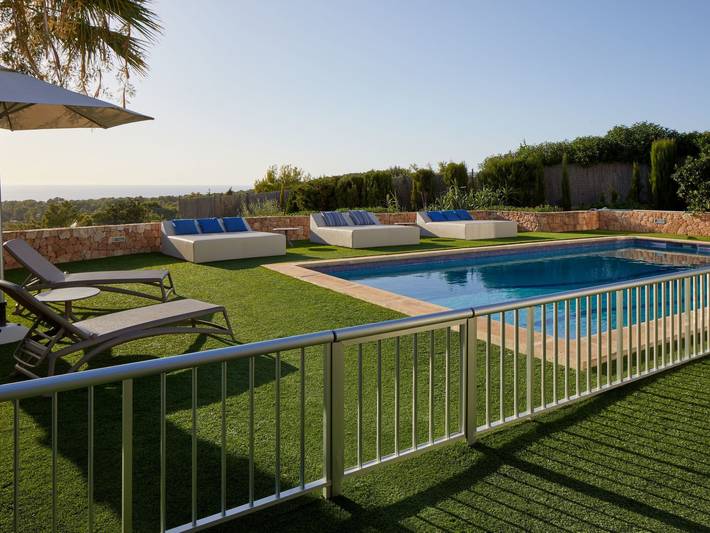 Casa de vacaciones para 2 personas, con piscina además de balcón y jardín en Ibiza - 3
