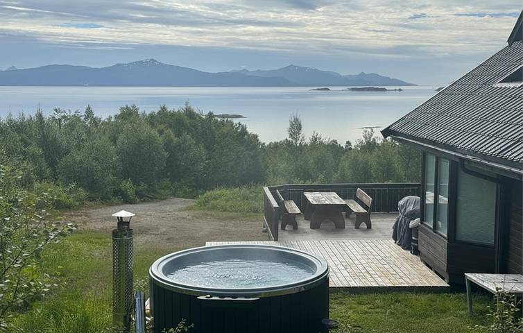 Chalet für 6 Personen, mit Terrasse und Garten sowie Sauna in Norwegen