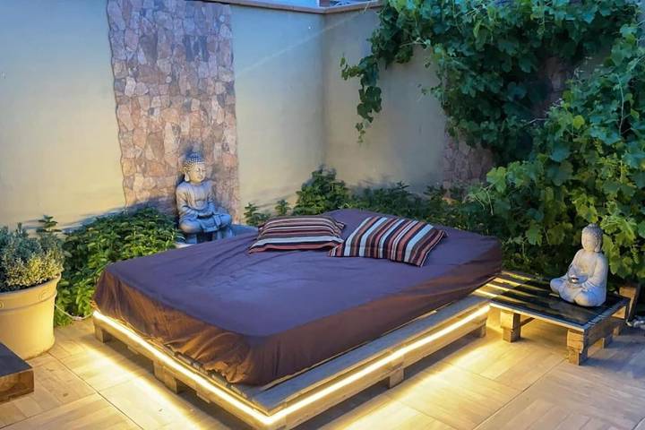 Apartamento para 6 personas, con Balcón y Terraza además de Jardín y Piscina en San Martín de la Vega