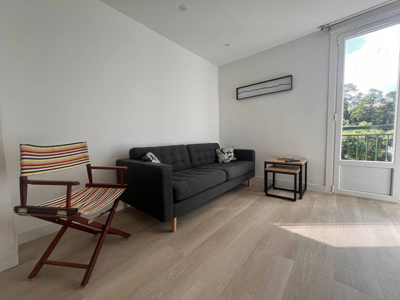 Apartamento entero, A pasos del Muro de Sainte-Barbe, encantador apartamento con balcón y estacionamiento gratuito in San Juan de Luz, Region de Bayona
