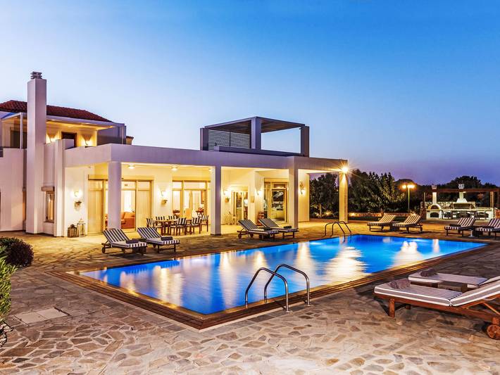 Ferienhaus für 10 Personen, mit Garten und Balkon in Afantou