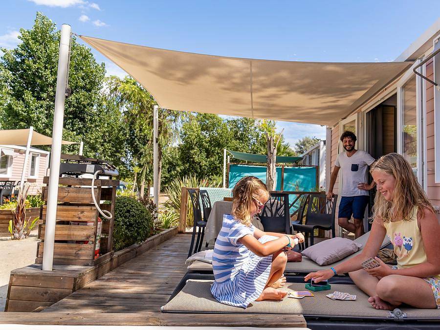 Camping Californie Plage - Mobilhome 6 personas - Cottage Caïcos Premium in Vias Plage, Vias