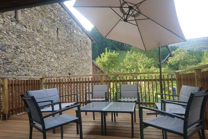 Maison de vacances pour 6 personnes, avec terrasse et jardin