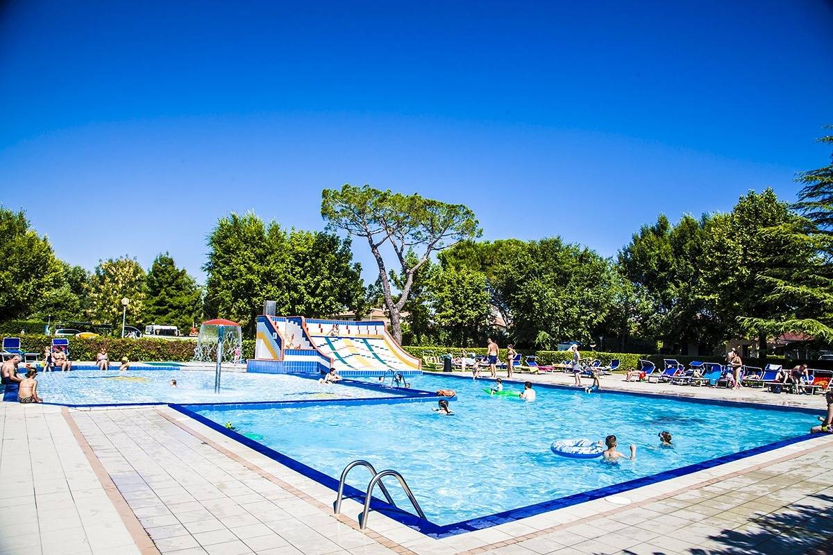 Ferienpark San Francesco Caorle Mobilehome Happy Superior für 6 Personen in Duna Verde, Caorle