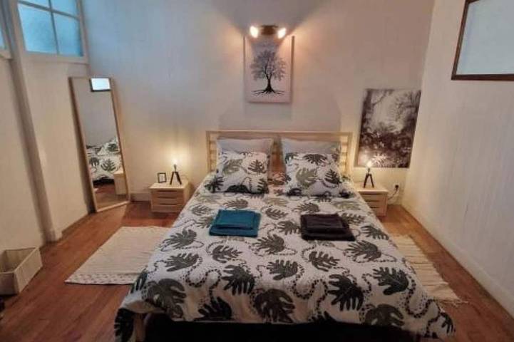 Ganze Wohnung, Apartment in a Townhouse - 4 people in Oloron-Sainte-Marie, Béarn