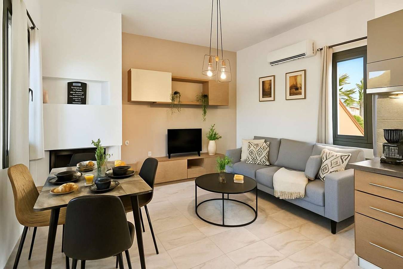 Villa für 4 Personen mit Garten in Kokkini Hani, Iraklio-Heraklion und Umgebung