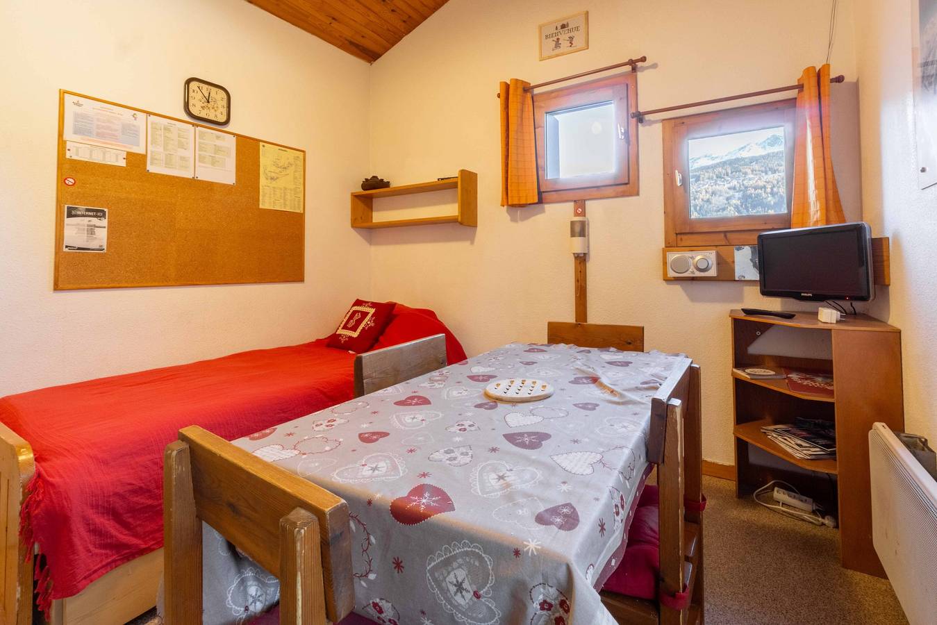 Appartement entier, Appartement 'Appart Situ Au Pied Des Pistes' avec balcon in La Plagne, Bellentre
