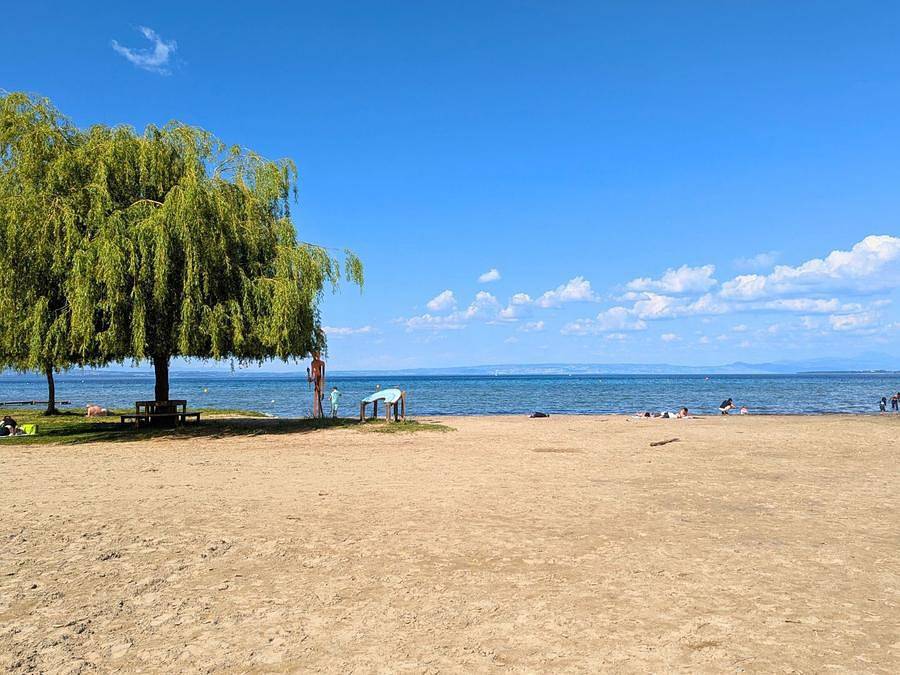 Camping Le Léman Plage - Chalet 2 personnes - Chalet cosy 2 places in Excenevex, Région de Thonon-les-Bains