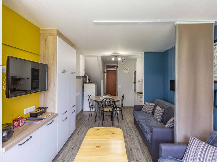 Ganzes Studio, Gemütliches Studio für 4 Personen, Südbalkon, direkt an den Pisten, La Mongie in La Mongie, Bagnères-de-Bigorre