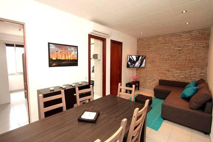 Apartamento de vacaciones para 7 personas, con balcón, Se admiten mascotas - 1
