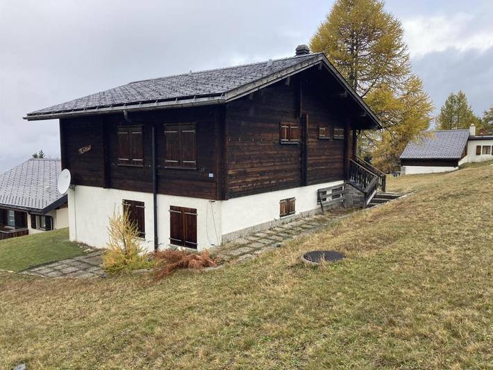 Hütte für 6 Personen, mit Balkon in Rosswald