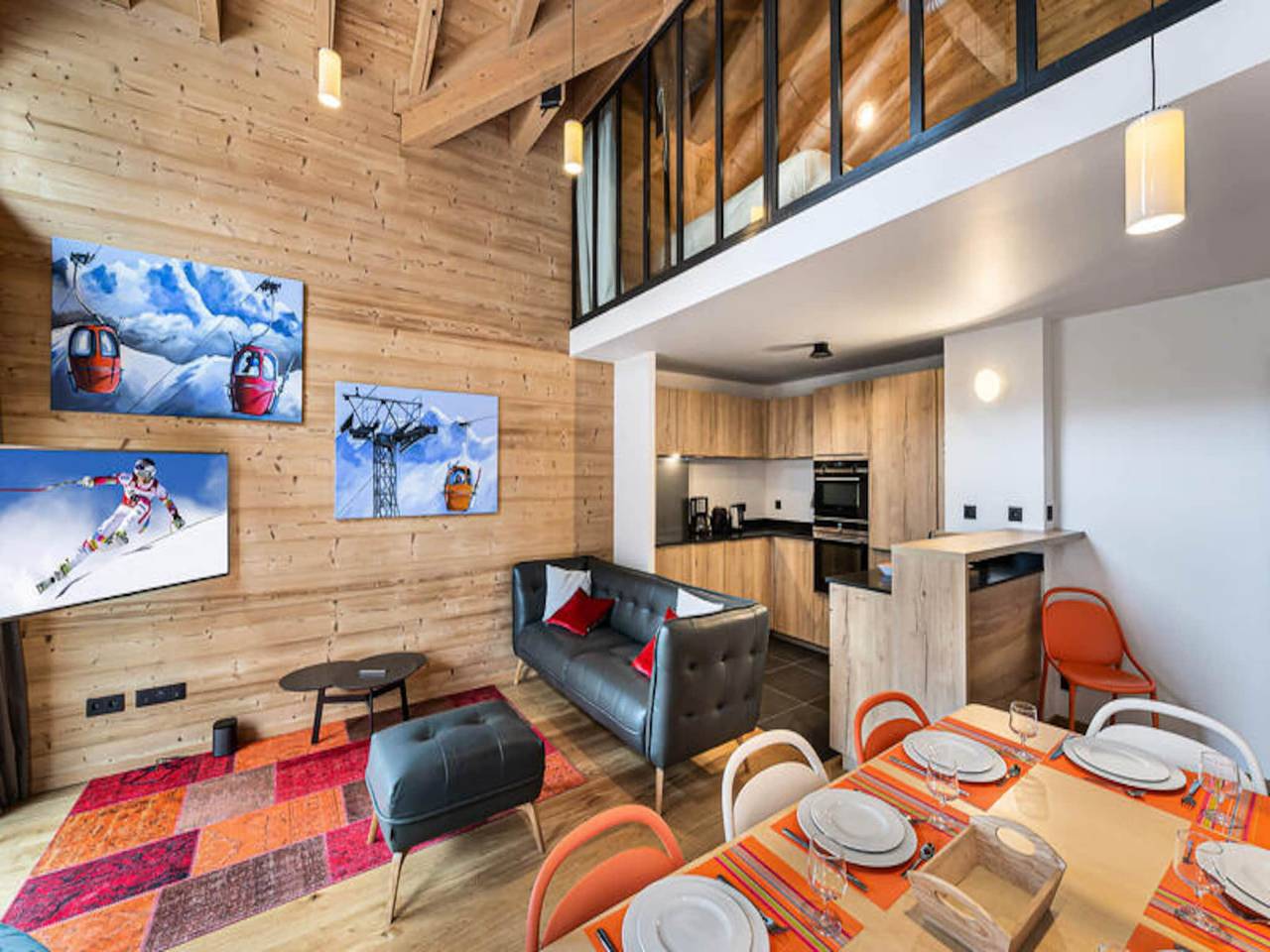Entire apartment, 5 Rooms for 8 People in Courchevel 1650 (Moriond), Saint-Bon-Tarentaise