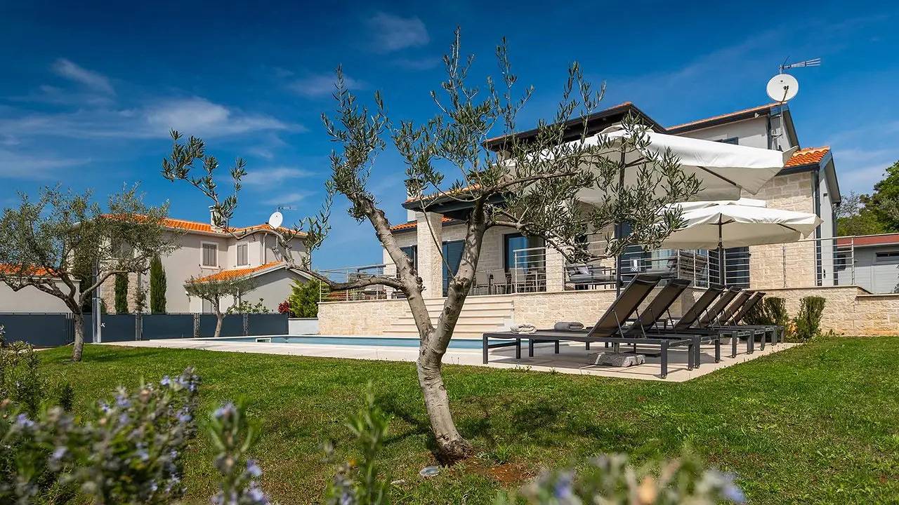 Villa für 8 Personen (183 m²) in Višnjan in Visignano (Općina), Istria centrale