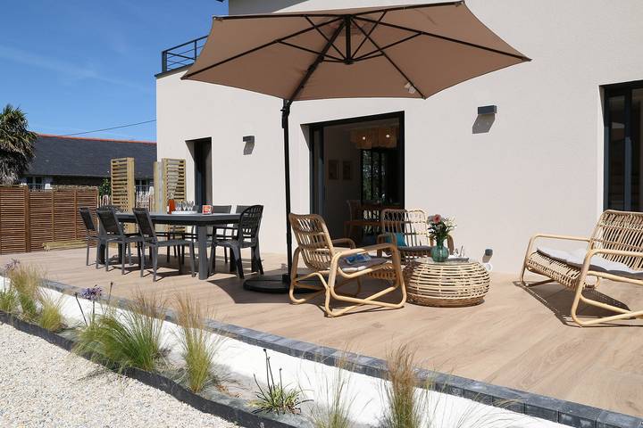 Gîte pour 8 personnes, avec jardin et terrasse à Cancale