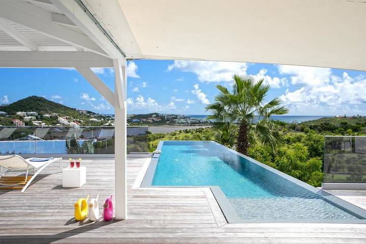 Villa für 2 Personen, mit Pool in St. Martin