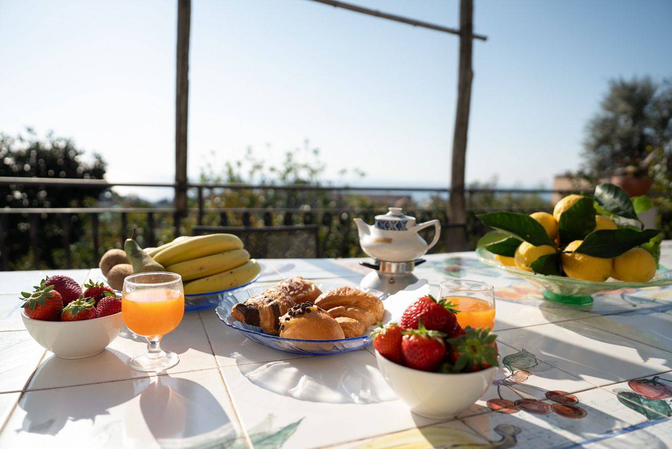 Villa für 9 Personen mit Meerblick in Massa Lubrense, Neapel Provinz