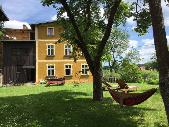 Ferienhaus für 11 Personen, mit Balkon und Terrasse sowie Whirlpool und Garten in Niederschlesien