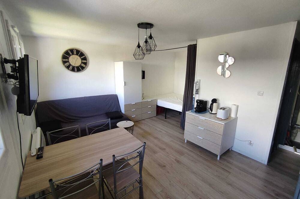 Entire apartment, Studio Thicha Summer and Winter offers access to the Oisans resort and Alpe d'Huez. in Allemond, Écrins National Park