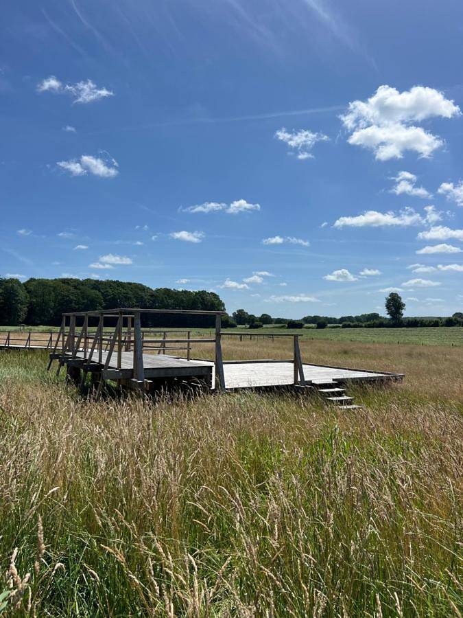 Ferienhaus für 2 Personen, mit Balkon und Ausblick sowie Sauna in Ahlefeld-Bistensee