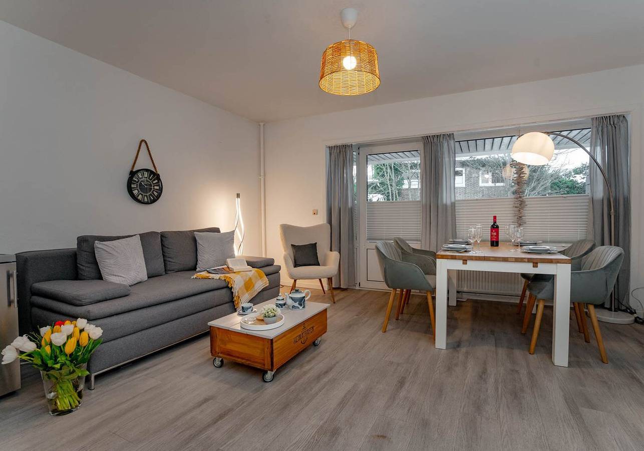 Ganze Wohnung, Entspanntes Inselleben: Gemütliche Ferienwohnung in Westerland auf Sylt in Westerland, Sylt (Gemeinde)