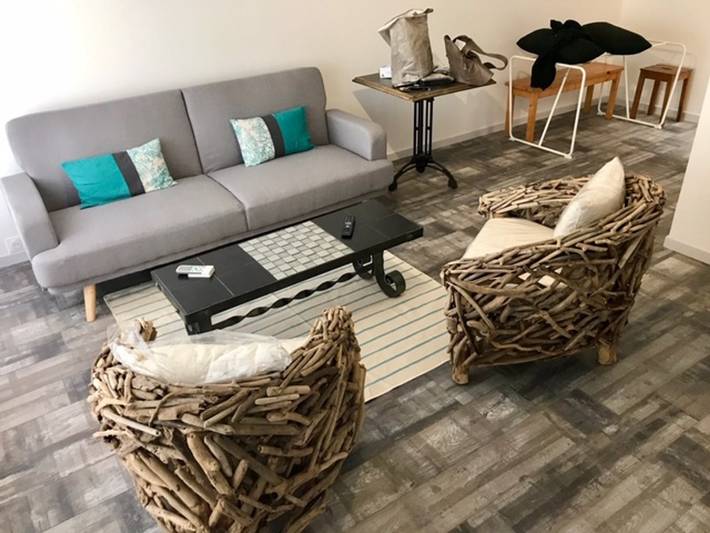 Ganze Wohnung, Schönes T2 in Balaruc-les-Bains mit Balkon, WiFi und Haustieren Erlaubt in Balaruc-les-Bains, Mittelmeerküste (Frankreich)