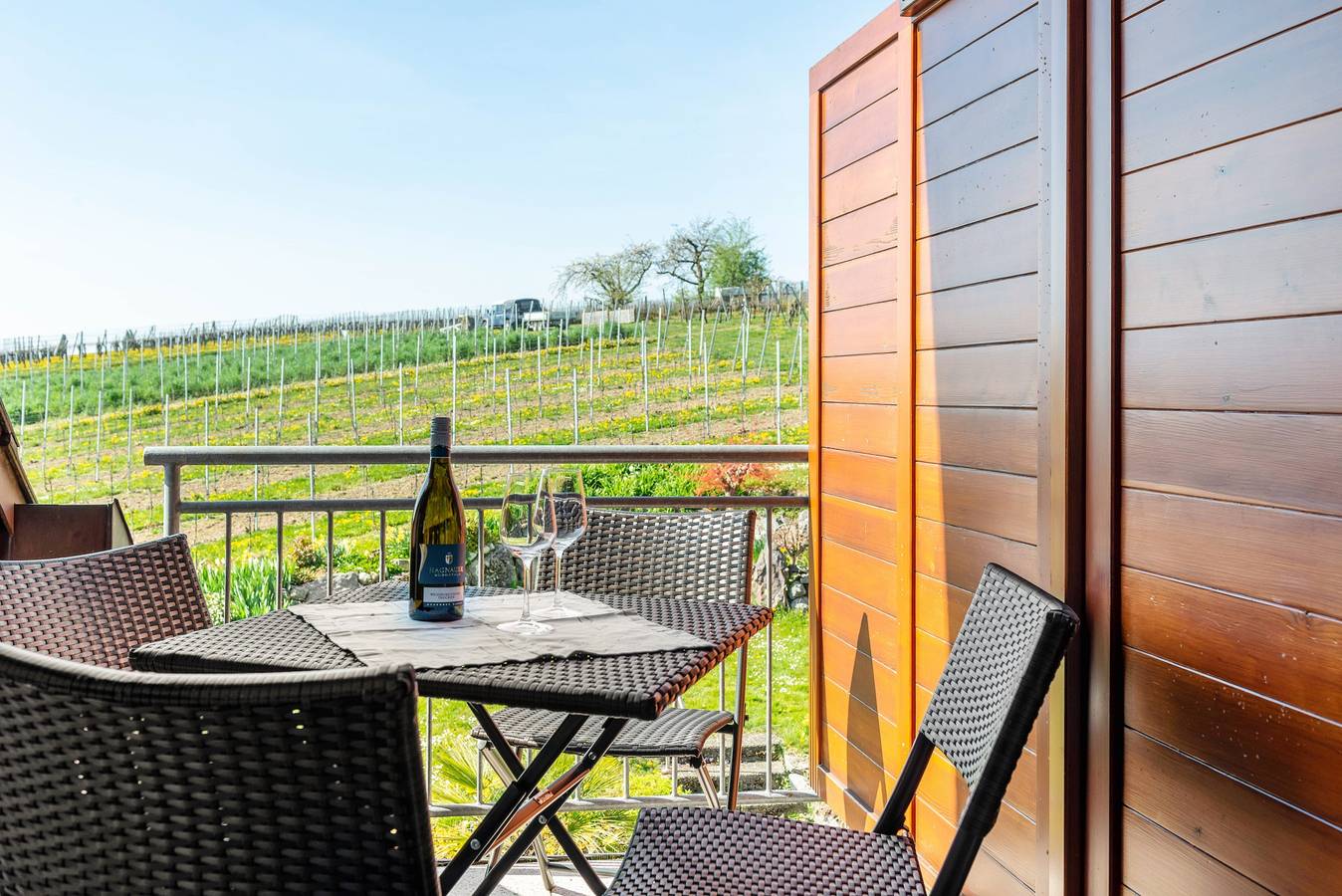 Ganze Wohnung, Ferienwohnung 1" mit Gemeinschaftsgarten, Balkon und Wlan in Hagnau am Bodensee, Region Bodensee-Oberschwaben
