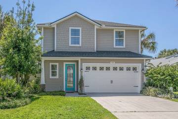 Vacation House for 10 Guests in Jacksonville Beach, Duval County, Picture 1