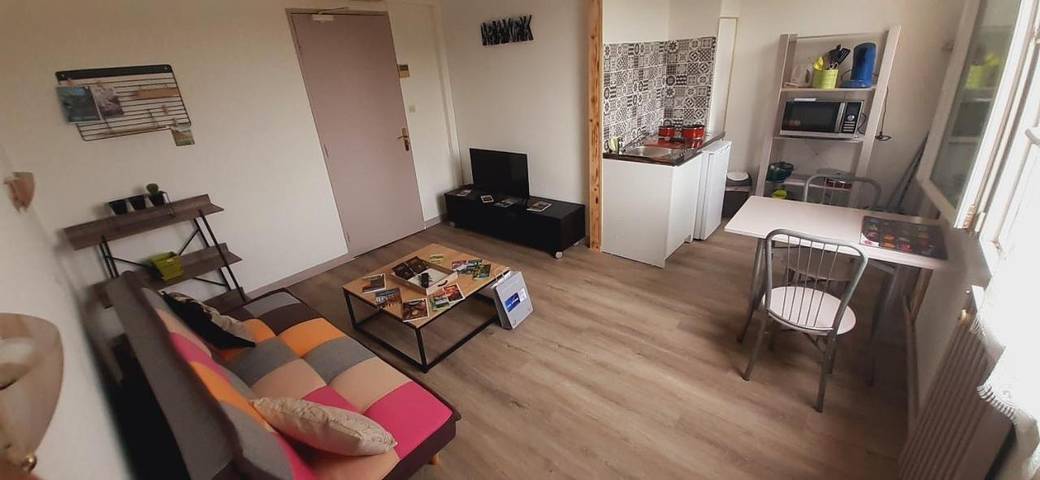 Appart’hôtel pour 2 personnes, avec Terrasse et Vue