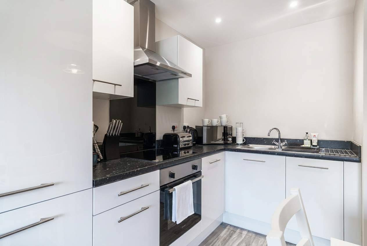 Apartamento entero, Bright 1Br Apt near Manchester Station, Sleeps 3 in Gran Mánchester