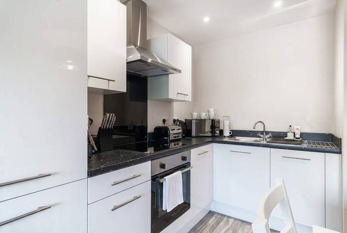 Apartamento entero, Bright 1Br Apt near Manchester Station, Sleeps 3 in Gran Mánchester