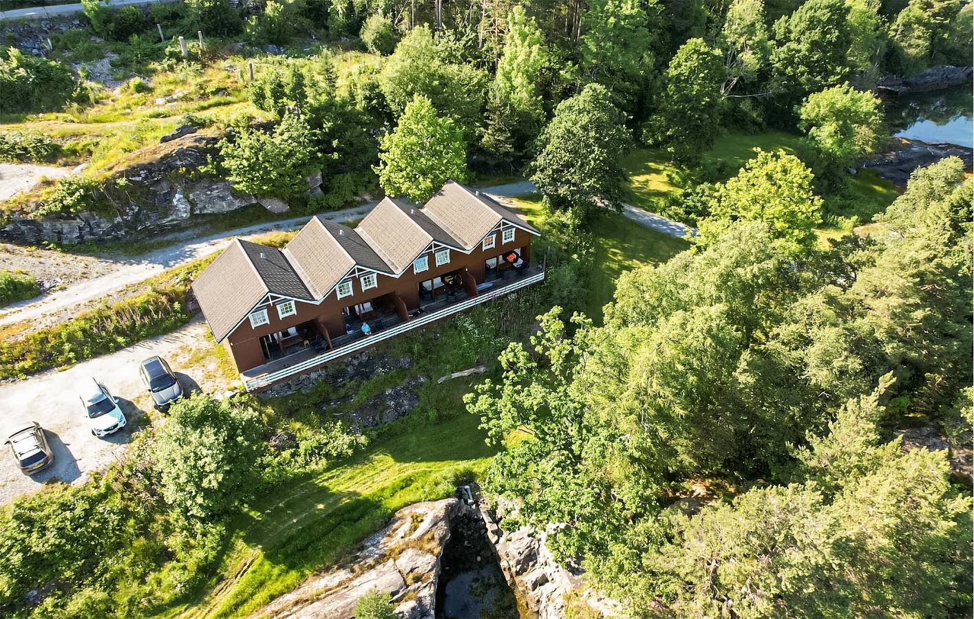 Ferienhaus für 8 Personen mit Terrasse in Hardangerfjord