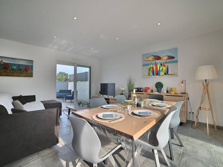 Location de vacances pour 6 personnes, avec terrasse et jardin à Le Grand-Village-Plage - 3