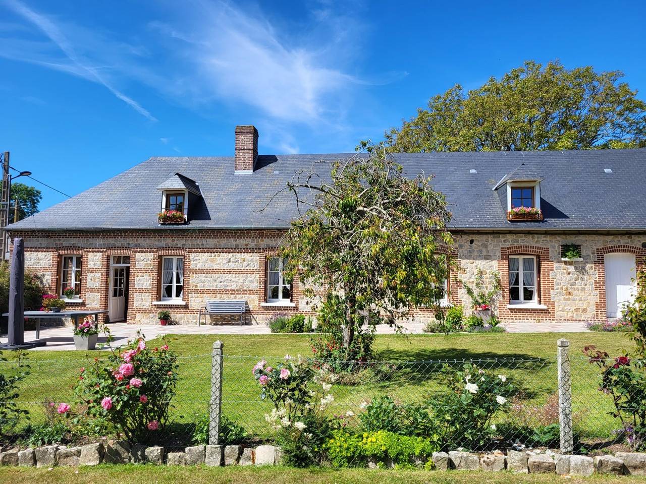 Chambres d'hôtes mer et campagne - Rosiers in Sotteville-sur-Mer, Région de Dieppe