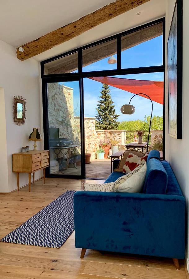 Location de vacances pour 4 personnes, avec Terrasse et Vue à Treilles