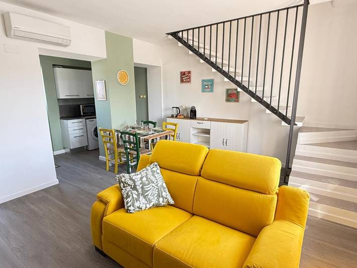 Appartamento per 2 persone, con balcone e giardino, con animali domestici in Falconara Marittima