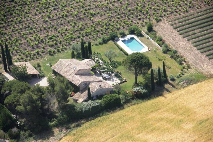 Casa rural entre lavandas - Piscina climatizada - Spa in La Baume-de-Transit, Región de Nyons